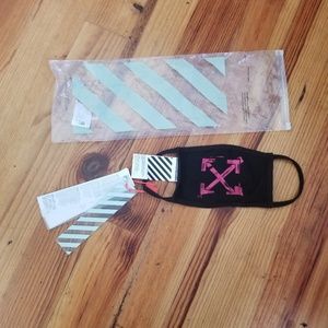 Off-white Pink Patter Facemask